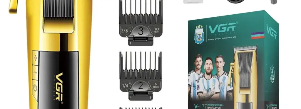 VGR Cordless Washable Hair Clipper - V-177 Model