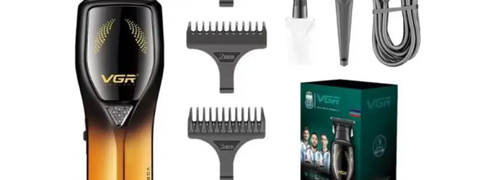 VGR Color Digital Display Hair Clipper - V-187 Model