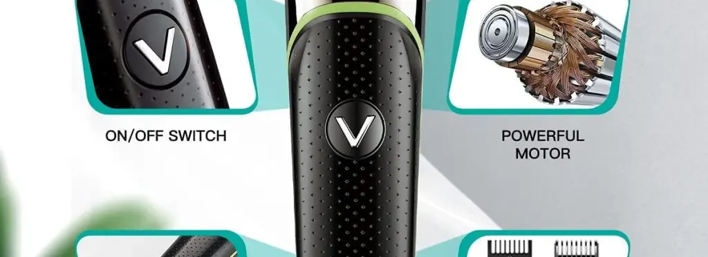 VGR Easy-to-Use Hair Trimmer - V-191 Model