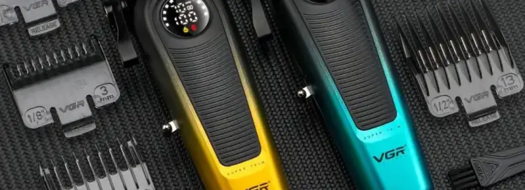 VGR LCD Display Hair Trimmer - V-196 Model