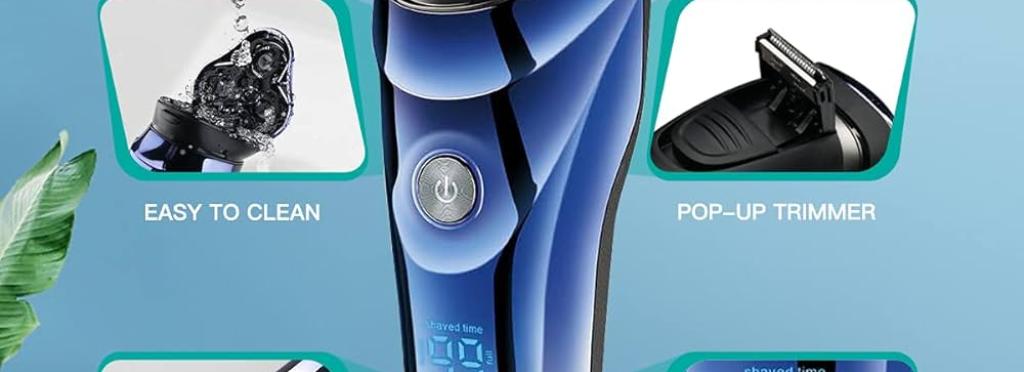 VGR Beard Trimmer with Floating Heads - V-305