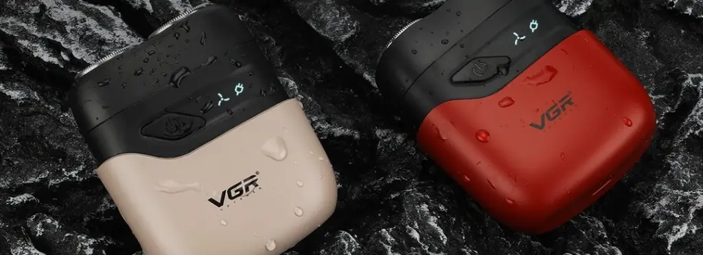 VGR Beard Clipper with Dual Rotating Blades - V-345