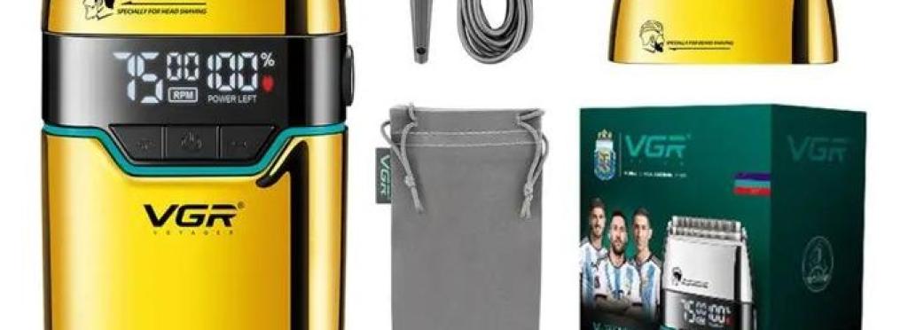 VGR 7500 RPM Zinc Alloy Hair Clipper - V-350