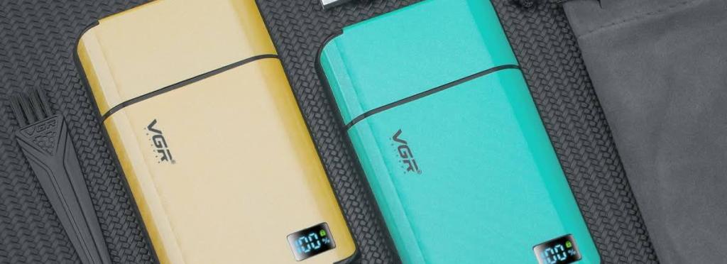 VGR Foil Double Blade Hair Clipper - V-369 Smoothing Machine