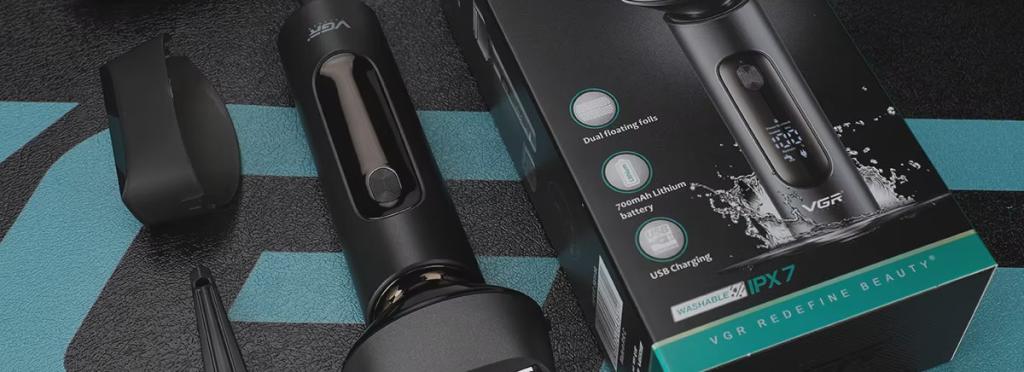 VGR Beard Trimmer - V-381 Smoothing Machine