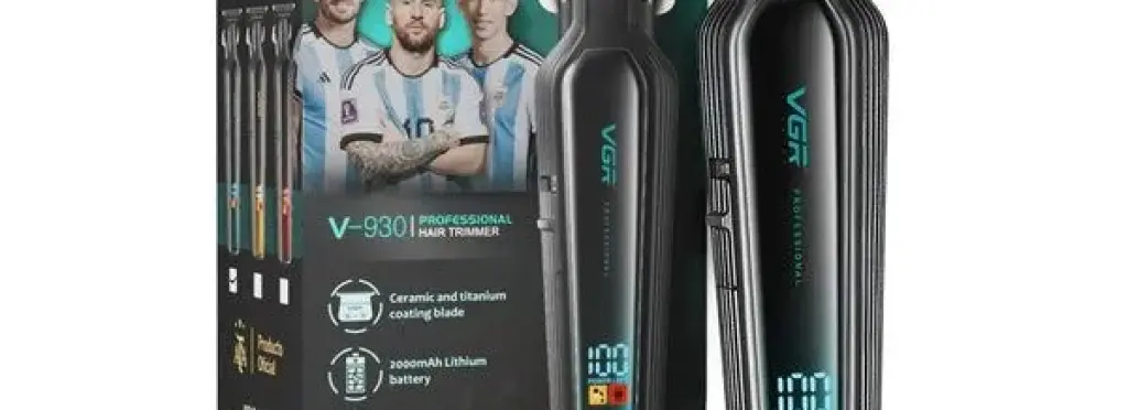 VGR Waterproof Hair Clipper - V-930 Model with Type-C Charging and 3 Combs