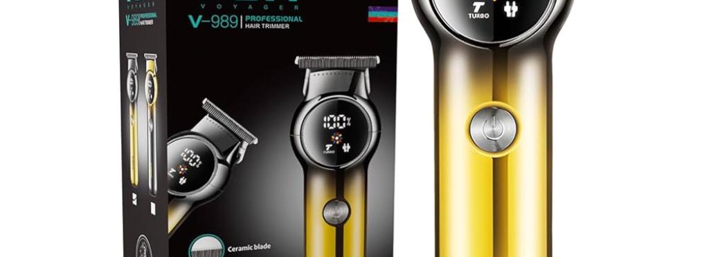 VGR Professional Hair Clipper - V-989 Model with Ceramic Blades and USB-C Charging