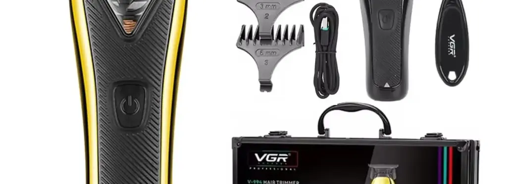 VGR Salon Hair Clipper - V-994 Model with DLC Blades and 10000 RPM Motor
