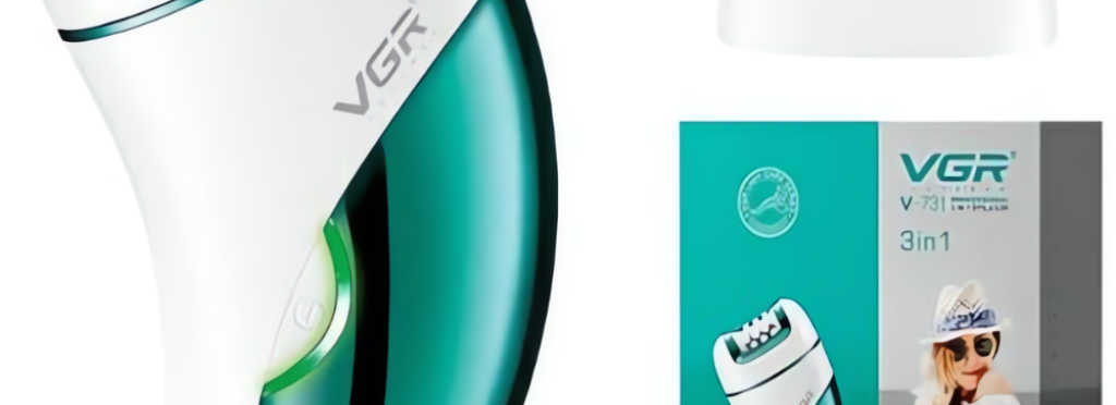 VGR V-731 shaver - 3 wireless multi-function features