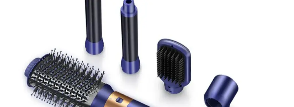 VGR-487 Integrated Hair Styling Device - 5-in-1 for Drying, Straightening, Curling, and Waving Hair with Negative Ion Technology, Fast Heating, Heat Control