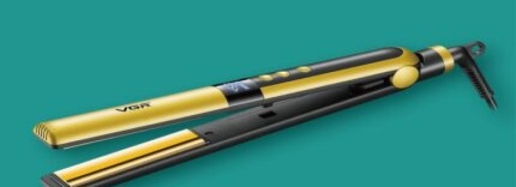 VGR V-510 Professional Hair Straightener for Dry Hair - Comfortable Design to Enhance Shine, Density, and Daily Styling