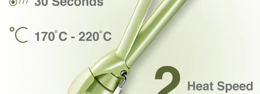 VGR V-565 Professional Curling Iron - 25mm Barrel, Adjustable Heat 160-210°C, Super-Fast Heating, Safe and Lightweight Design