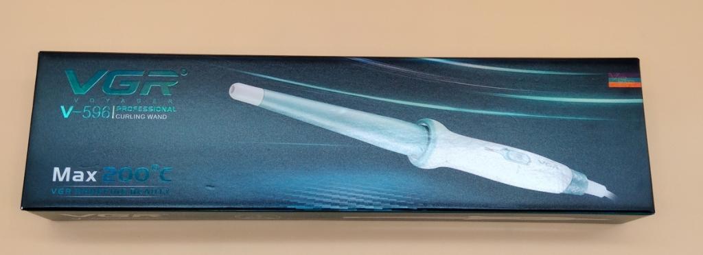 VGR V-596 Professional Hair Curler - Ceramic-Coated Cylinder for Protection and Perfect Waves