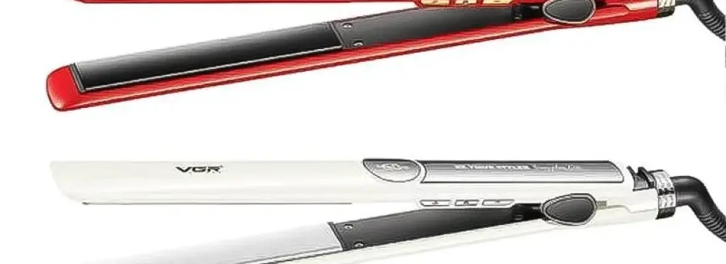 VGR V-518 Professional Hair Straightener - Ceramic, Digital Display, and 120 mm Long Plate
