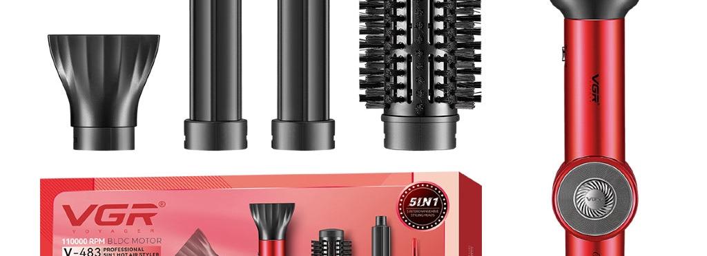 Professional 5-in-1 hot air hair styler VGR V-483