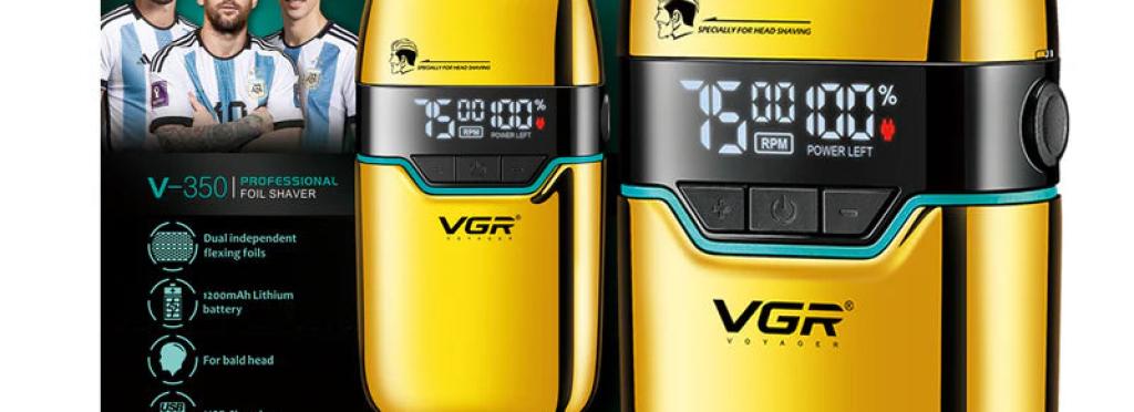 VGR V-350 Professional Precision Hair Clipper for Head and Beard