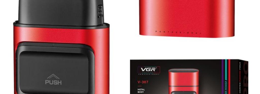 VGR V-307 Professional Shaver and Smoothing Tool for Men with up to 180 Minutes Operating Time