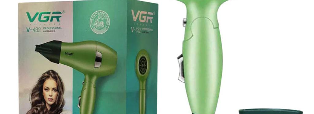 Professional 1000W Hair Dryer for Men and Women VGR V-432