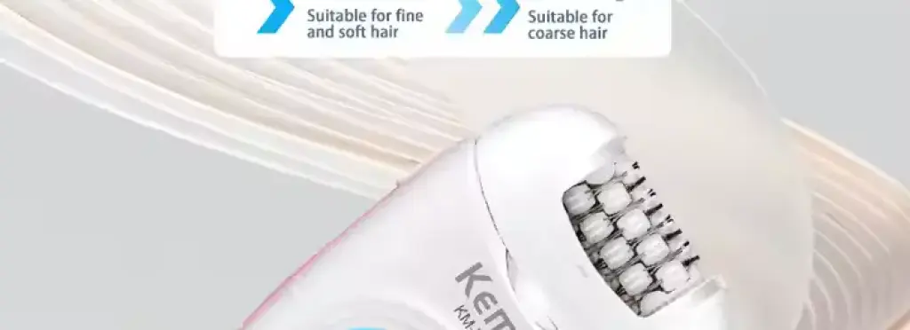Kemei 7113 Women's 3-in-1 Hair Removal Device