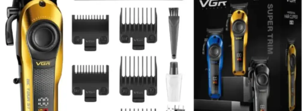 VGR Professional Hair Clipper with Titanium Blade V-170