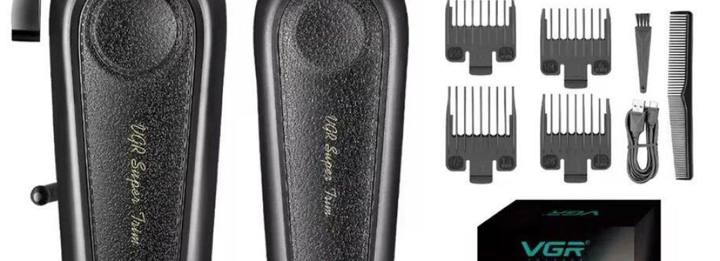 VGR 2-in-1 Shaver Set with Stainless Steel Blades V-197+V-995