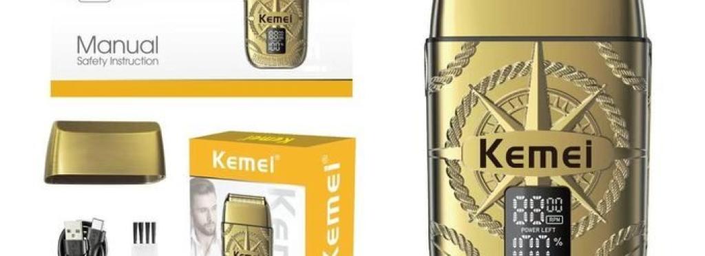 Kemei KM-T362 hair clipper with floating dual blades