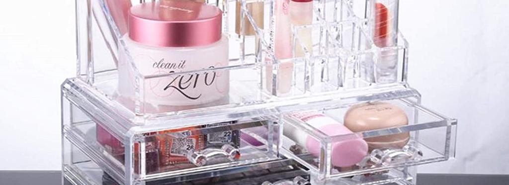Acrylic makeup organizer best makeup organizer
