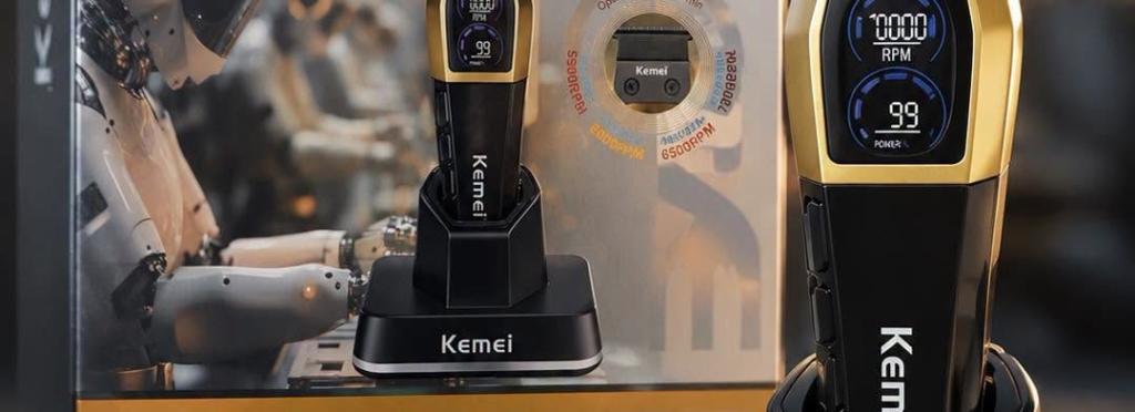 Kemei hair clipper with LCD screen KM-1508