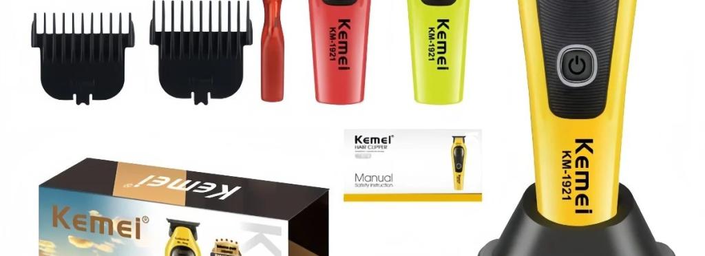 Kemei professional hair and beard trimmer Zero Gapped KM-1921