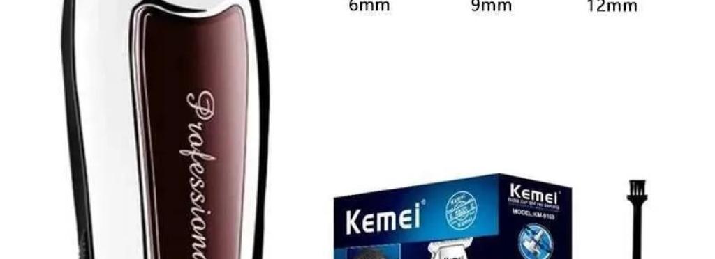 Kemei professional hair clipper and trimmer Zero Gap KM-9163
