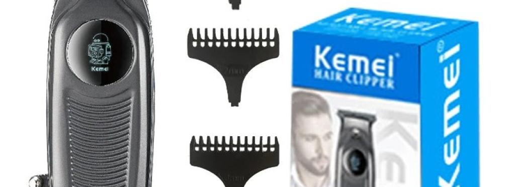 Kemei professional hair clipper with stainless steel blades 6500 RPM 2289