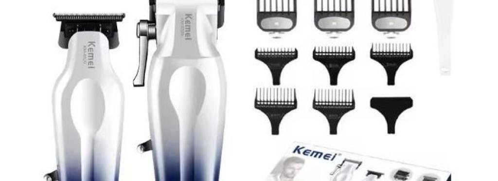 Kemei dual wireless hair clipper set 180 minutes KM-8529