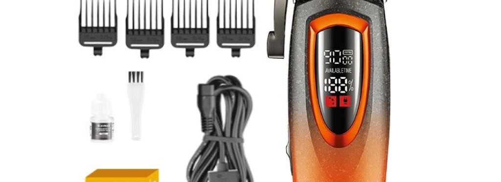 Kemei hair clipper with digital screen KM-1686