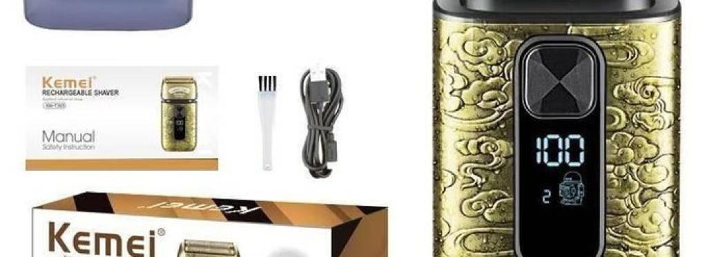 Kemei professional hair clipper and trimmer T369