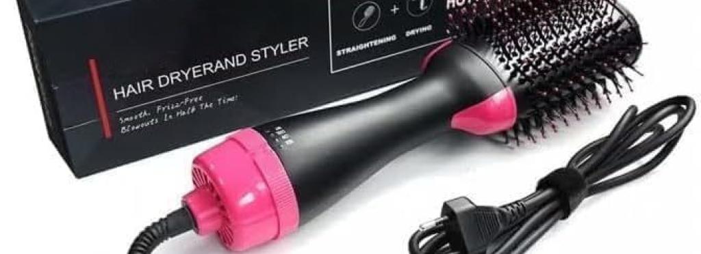 One Step 5250 Hair Dryer and Styler Brush 3-in-1 for Drying, Straightening, and Volumizing Hair in One Step