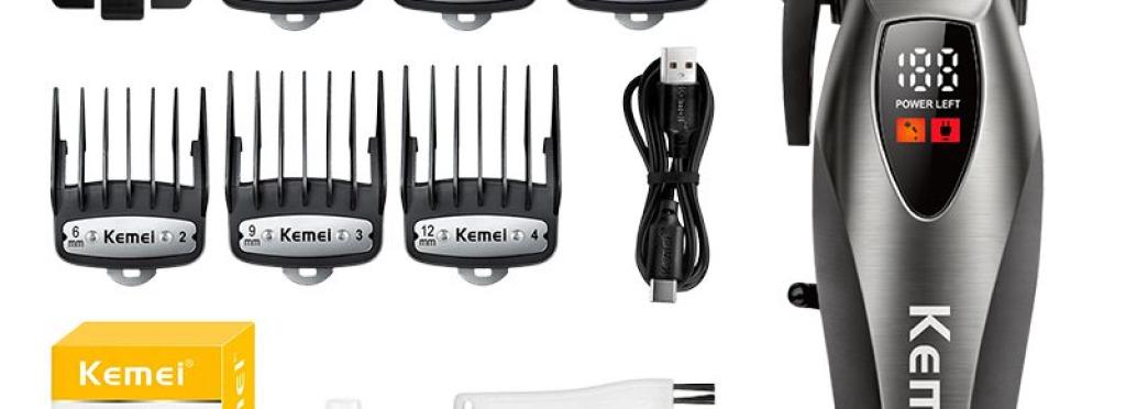 KM 2160 Electric Hair Clipper for Beard and Face Trimming