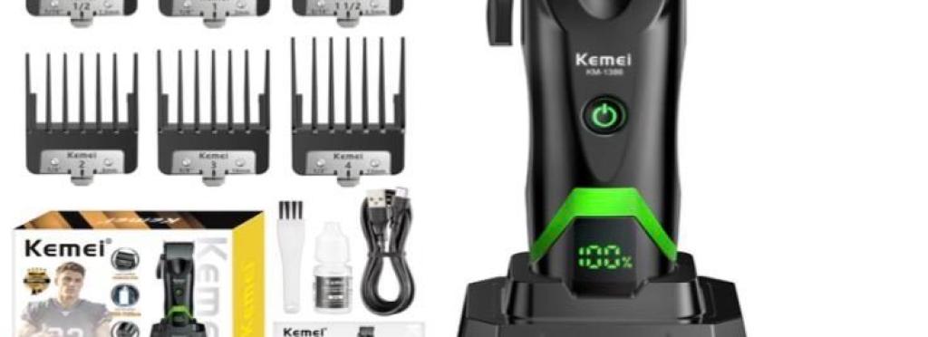 KM 1386 Hair and Beard Clipper for Hair and Beard Definition