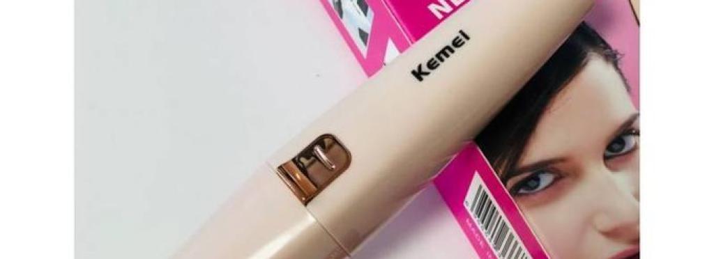 KM 6667 Facial Hair Removal and Eyebrow Trimming Machine for Facial Hair Removal