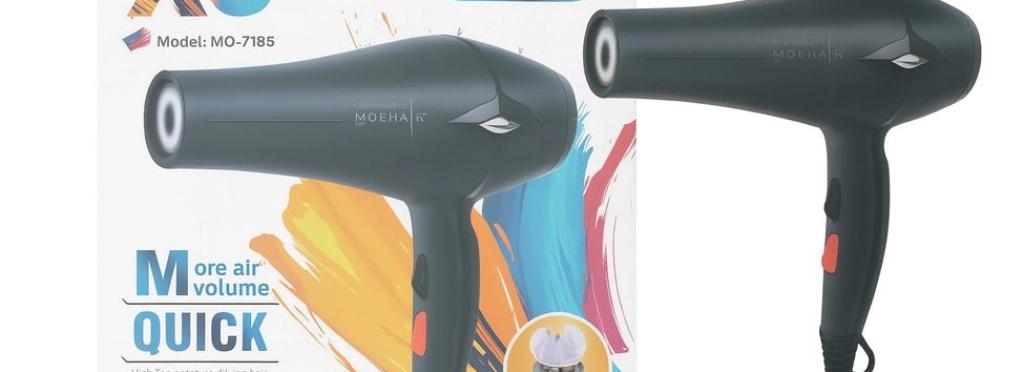 Moehair MO-7185 hair dryer for drying and styling hair