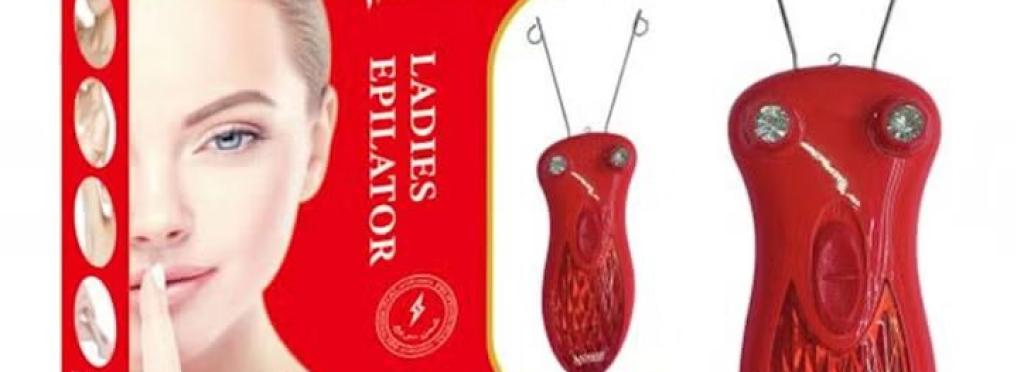 Moehair MO-9051 electric thread hair removal device for facial and body hair removal from roots with precision