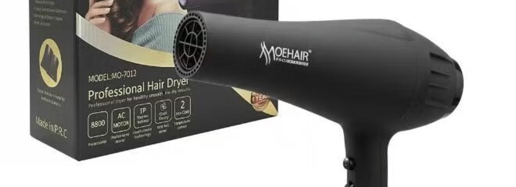 Moehair MO-7012 professional hair dryer for quick hair drying and styling at home or beauty salons Moehair MO-7012 hair dryer
