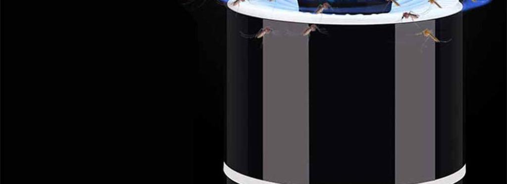 Electric Mosquito Killer with USB UV Light Lamp - White
