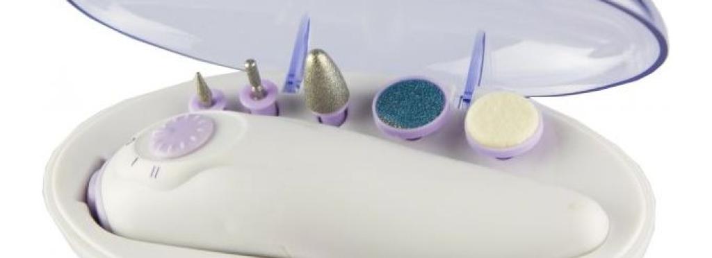 Women's Pedicure Device for Hand and Foot Nail Care - KEEPING NAIL HEALTH Battery-Operated