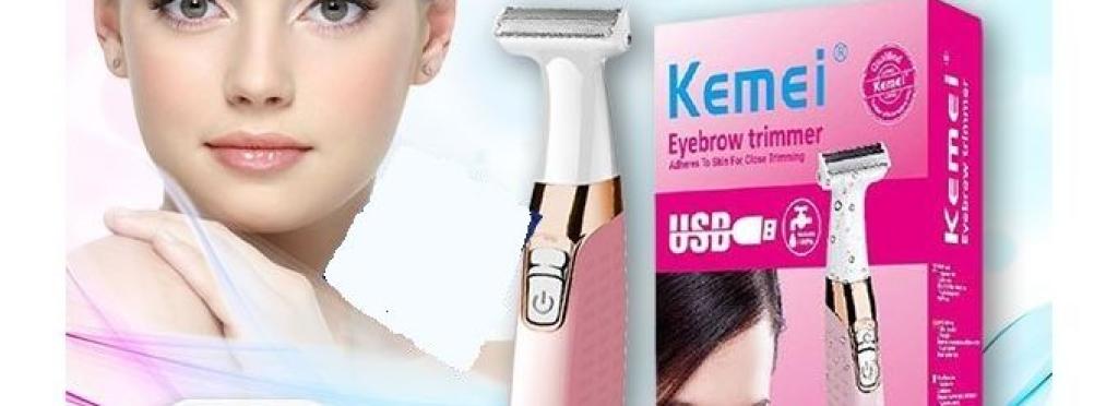 Kemei KM-1900 Kemei women's hair clipper for body and face