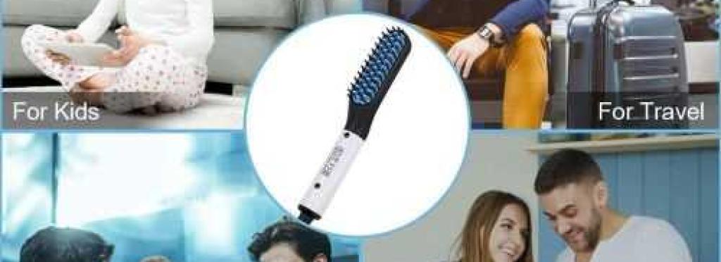 Men's hair straightening iron