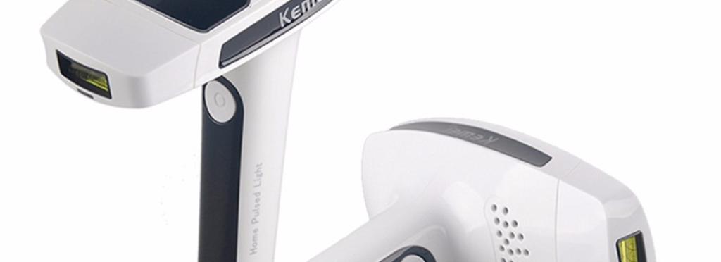 Kemei KM-6812 Hair Removal Laser Epilator pulsed photon laser device for permanent hair removal - 20000 pulses