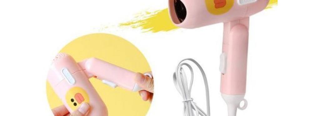 Small foldable hair dryer - 2 speed Mini Foldable Hair Dryer