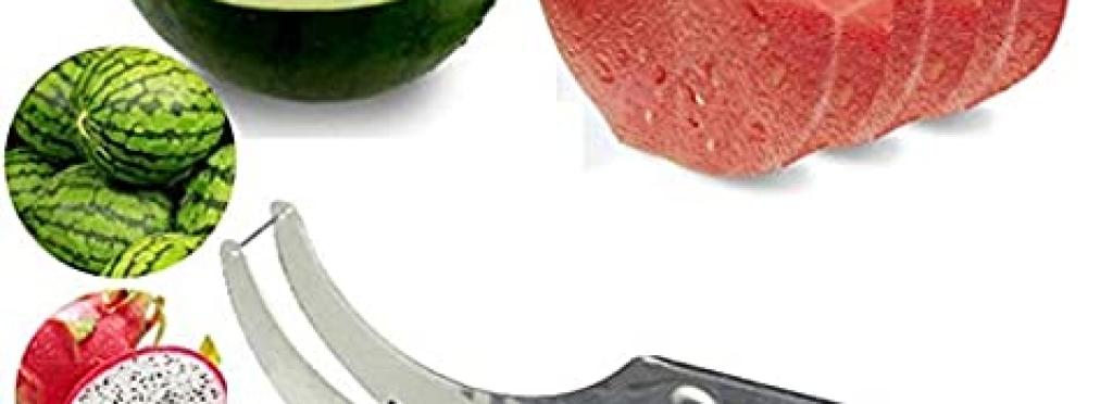 Stainless watermelon cutter