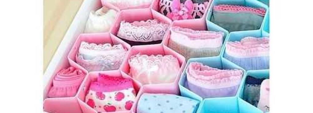 Drawer organizer for underwear and socks