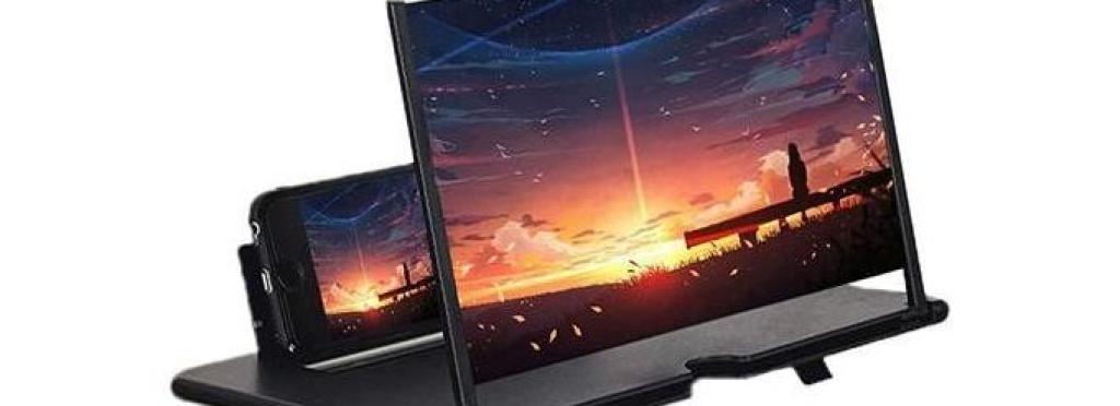 3D Mobile Screen Magnifier for Video 12 inch High Definition - Large Size - 20 inch Mobile Screen Magnifier